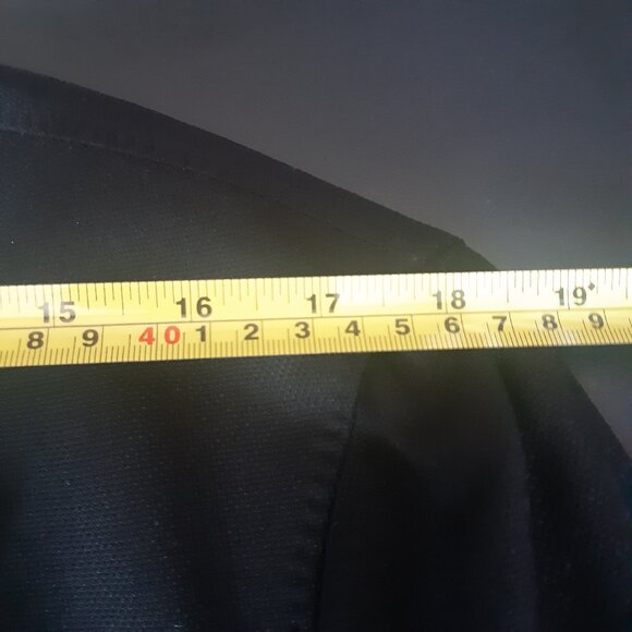 Samuelsohn SZ 46R Black Hopsack Men's "Brass" Button Sports Jacket - Picture 13 of 15